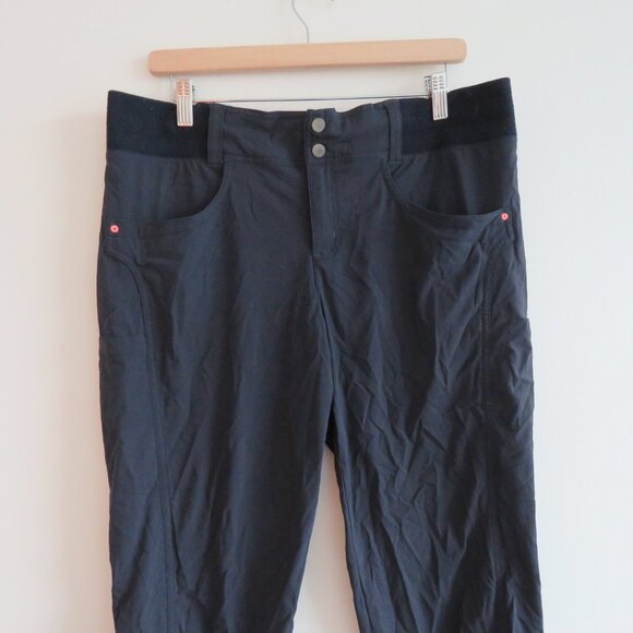 TITLE NINE Clamber Hiking Outdoor Pants in Navy Blue Gorpcore - Size US 12 - Picture 3 of 12